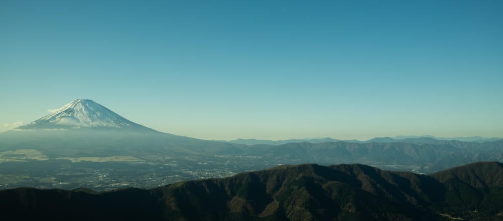 Mt Fuji from the air