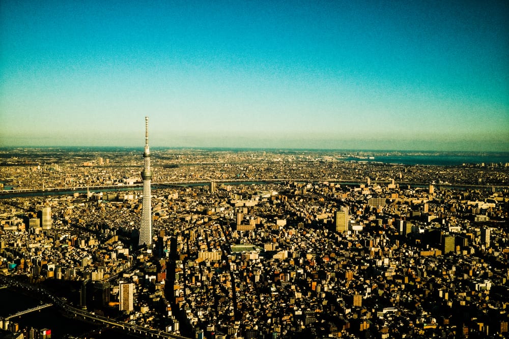 Tokyo from the air